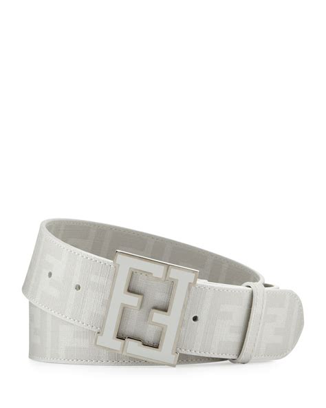 fendi belt men white.